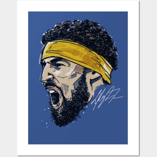 Klay Thompson Golden State Headband Posters and Art